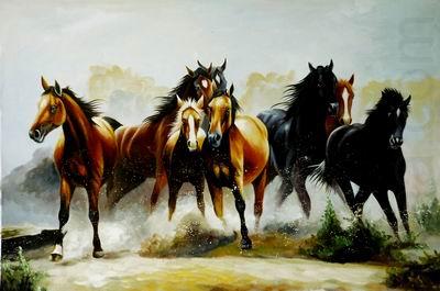 unknow artist Horses 042 china oil painting image